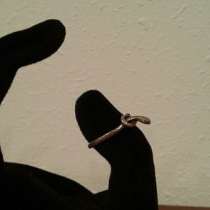 Sterling silver snake ring